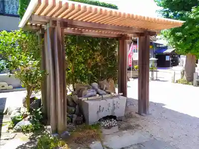 光明寺(とら薬師)の手水舎