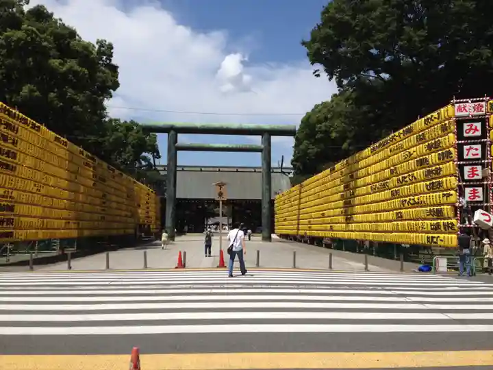 靖國神社の鳥居