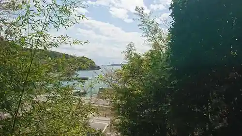 熊野神社の景色