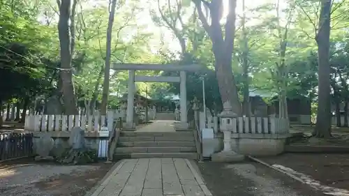 碑文谷八幡宮の鳥居