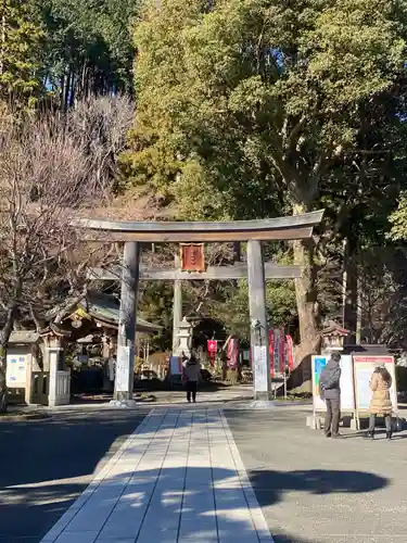 高麗神社の鳥居