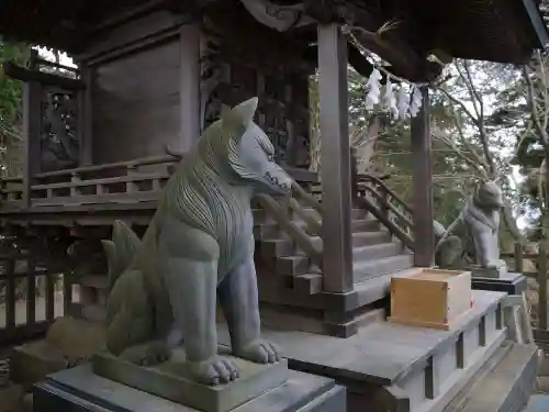 武蔵御嶽神社の狛犬