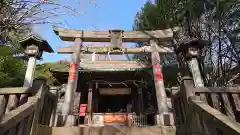 諏方神社の鳥居