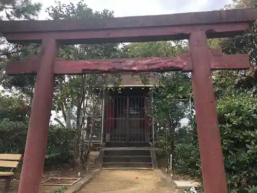 港ヶ丘神社（仮称）の鳥居