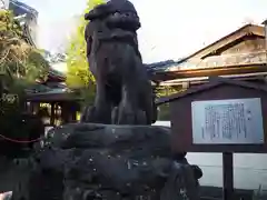 河原町稲荷神社の狛犬