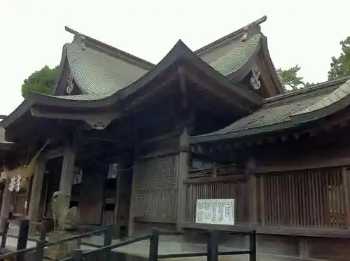 阿蘇神社の本殿