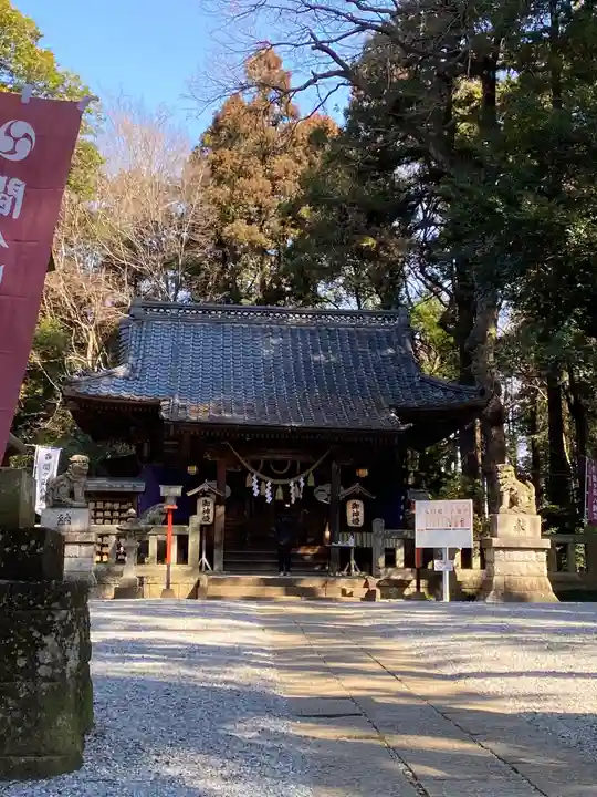 間々田八幡宮の本殿・本堂