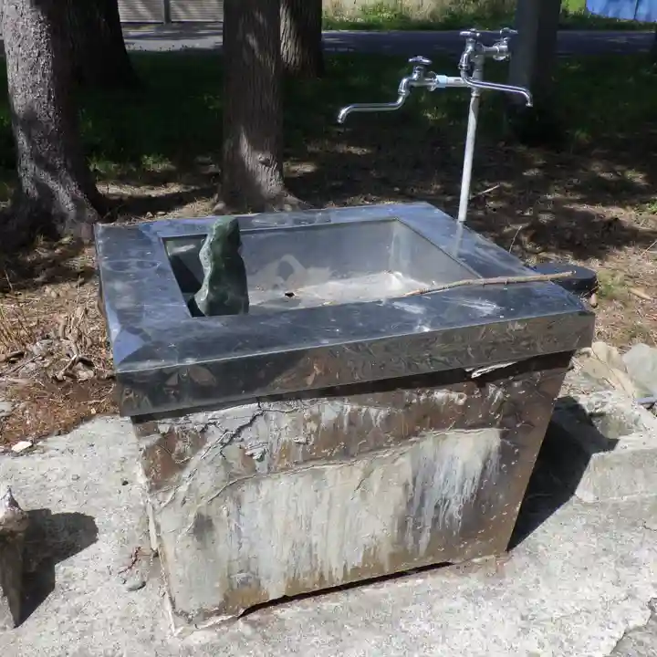 幌加内神社の手水舎