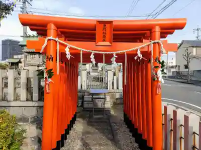 豊門神社の鳥居