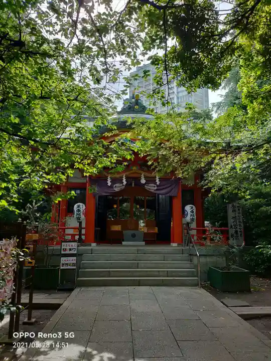 芝東照宮の本殿・本堂