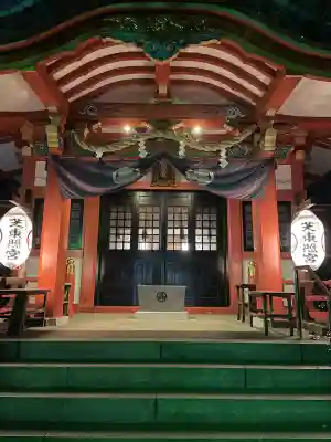 芝東照宮の本殿・本堂