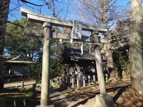 諏方神社の鳥居