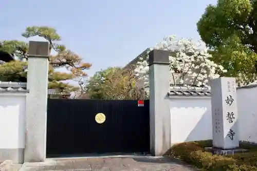 妙誓寺の山門・神門