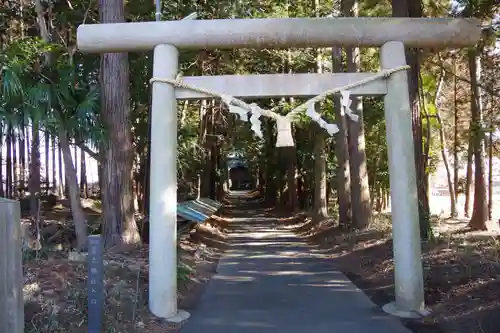 冨士神社の鳥居