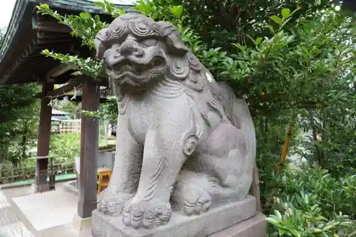 鷺宮八幡神社の狛犬