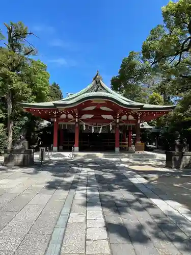 越ヶ谷久伊豆神社の本殿