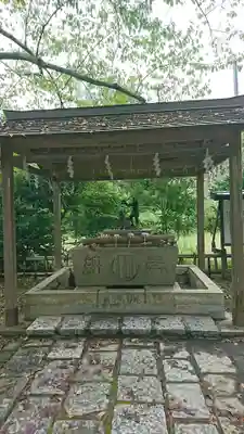 青葉神社の手水舎