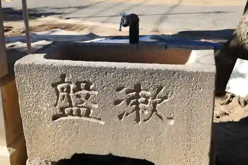 下石神井天祖神社の手水舎