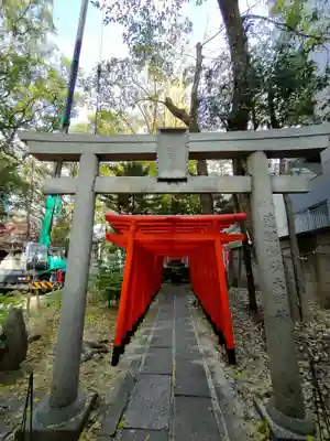 連理稲荷神社の鳥居
