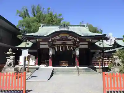 開口神社の本殿・本堂