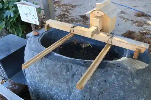三島八幡神社の手水舎