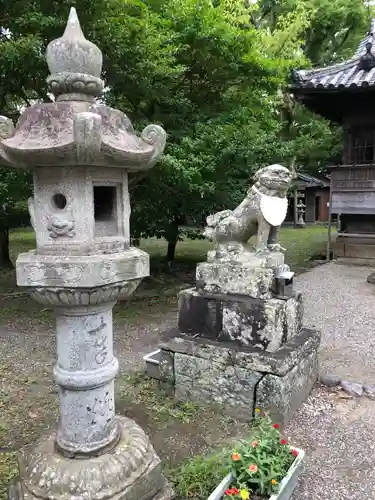 大麻比古神社の狛犬