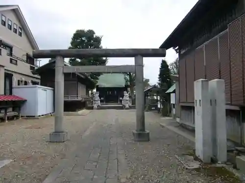 浅間神社の鳥居