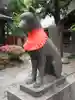 三囲神社の狛犬
