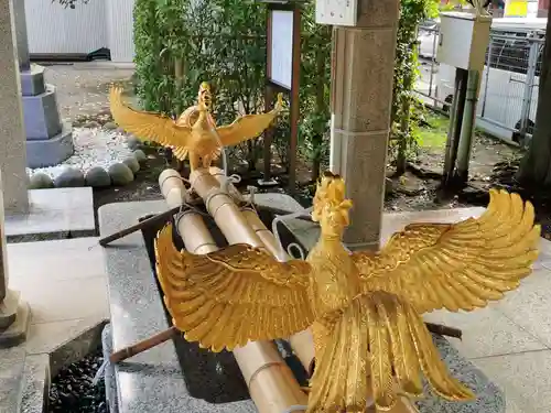 富岡八幡宮の手水舎