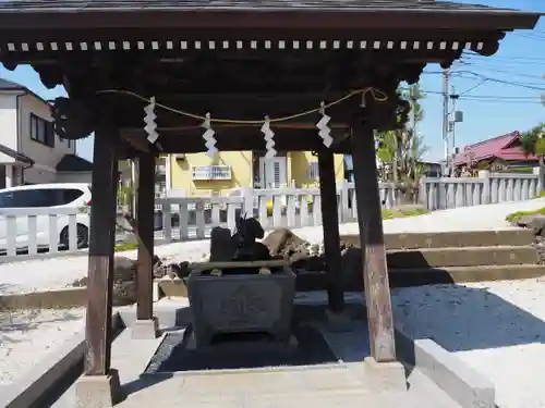 諏訪神社の手水舎