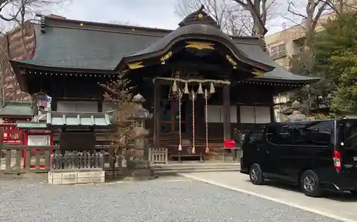 安積國造神社の本殿