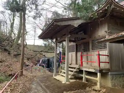 瀧之澤神社の本殿・本堂