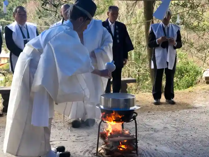毛津神社のお祭り