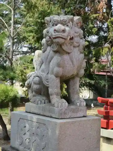 比枝神社の狛犬