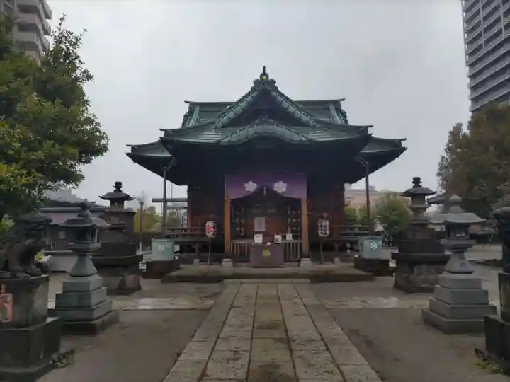 胡録神社の本殿・本堂