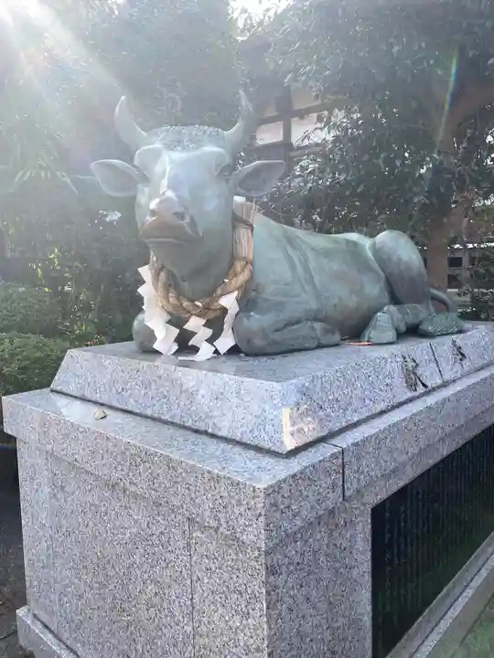 永谷天満宮の狛犬