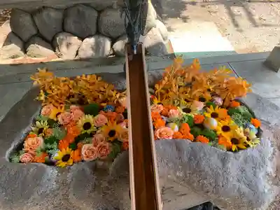 都波岐奈加等神社の手水舎