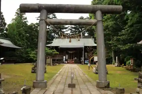 三春大神宮の鳥居