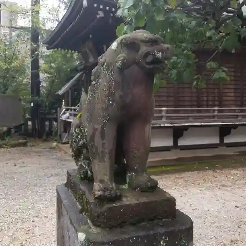 布多天神社の狛犬