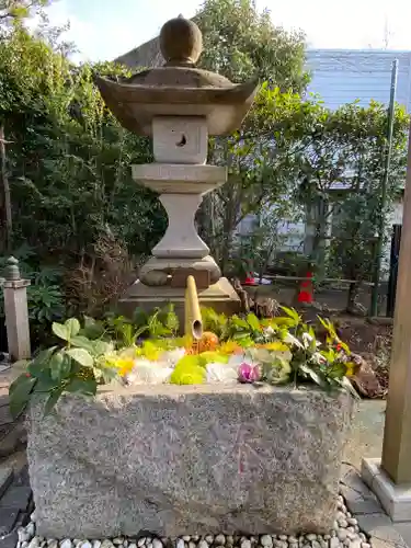 横浜御嶽神社の手水舎