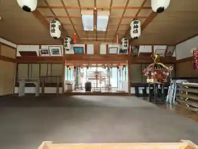 川俣神社の本殿・本堂
