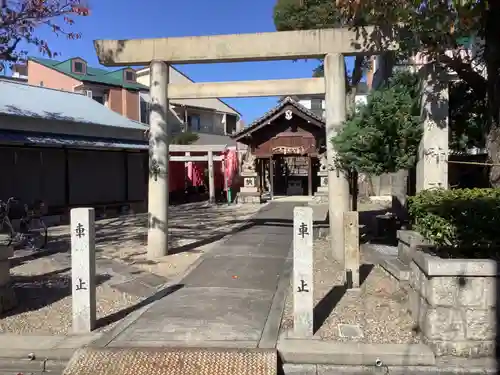 豊郷神社の鳥居