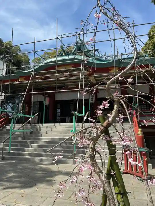 多摩川浅間神社の本殿・本堂