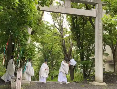 釧路一之宮 厳島神社のお祭り
