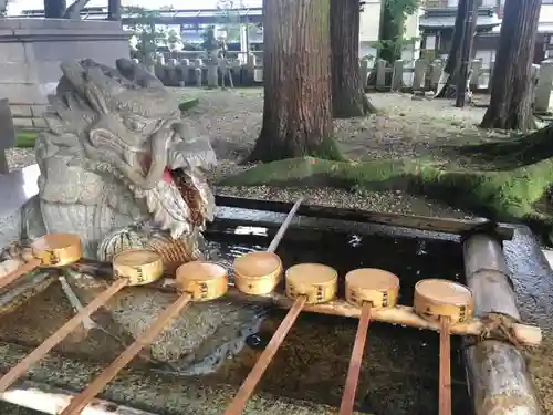 劒神社の手水舎