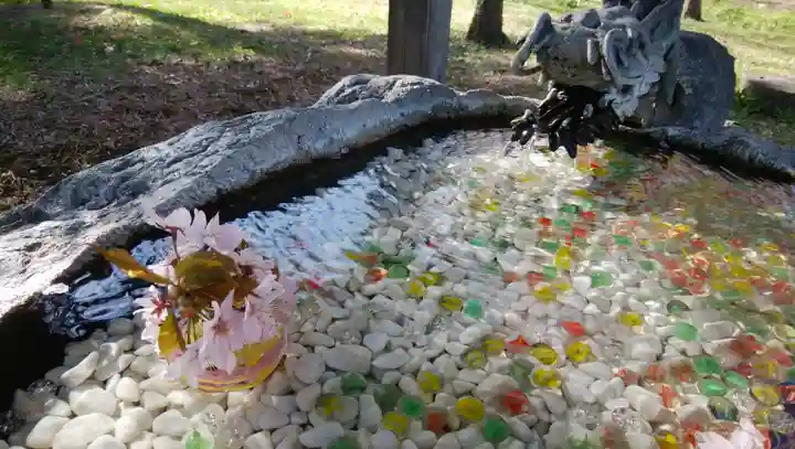 帯廣神社の手水舎