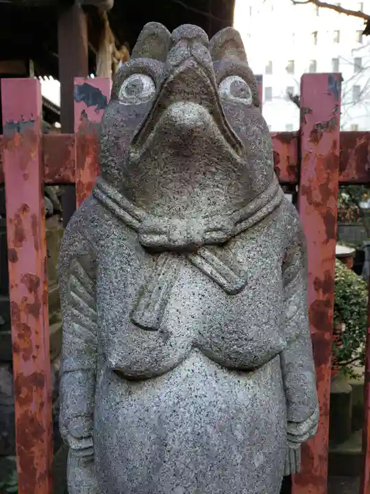 柳森神社の狛犬