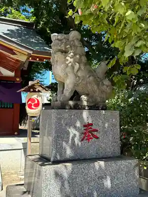 女塚神社の狛犬