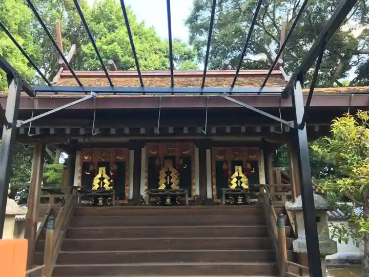 氷室神社の本殿・本堂