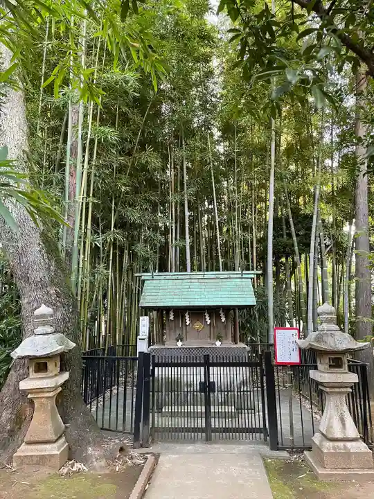 鳩森八幡神社の末社・摂社